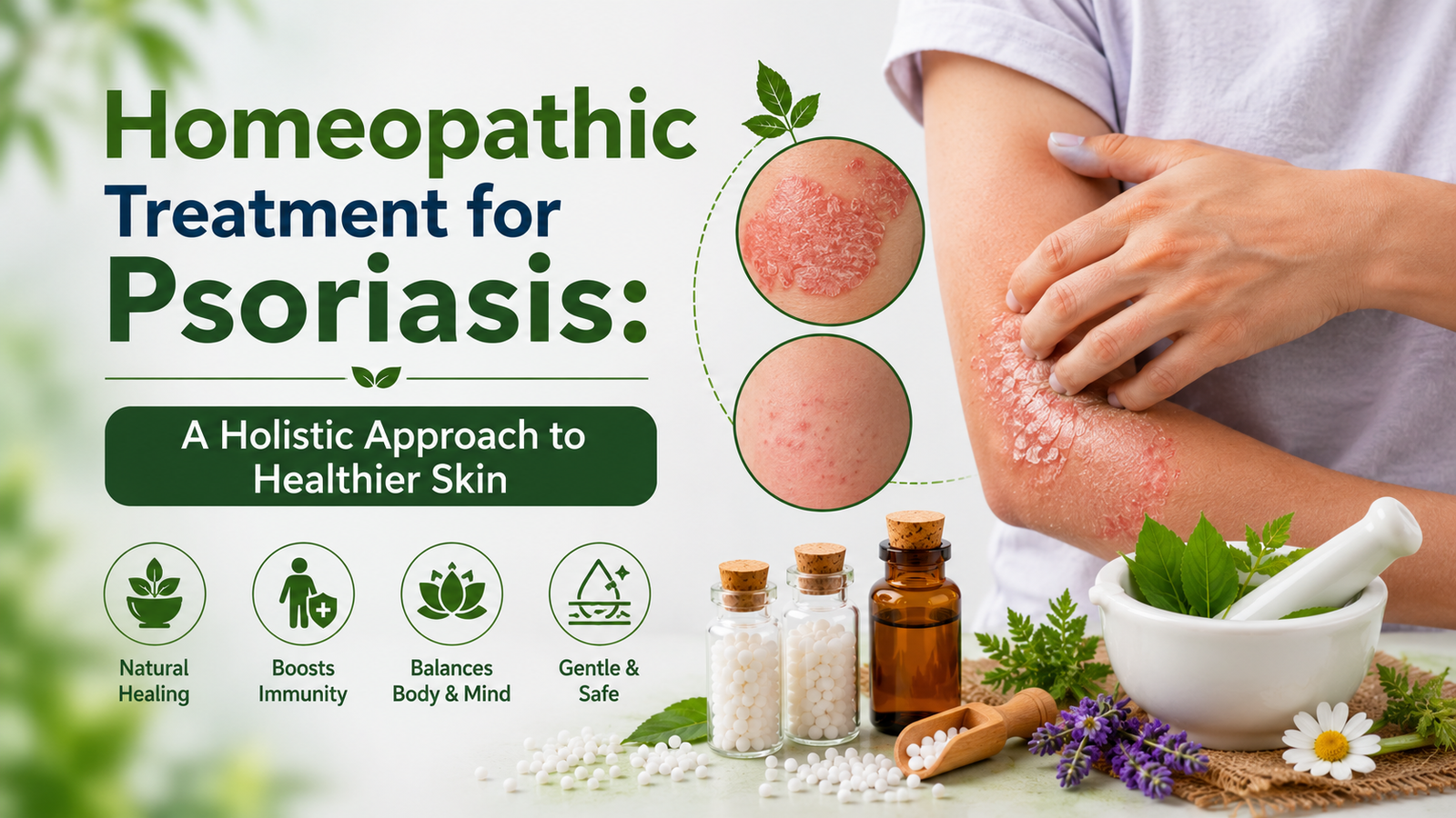 Homeopathic Treatment for Psoriasis: A Holistic Approach to Healthier Skin